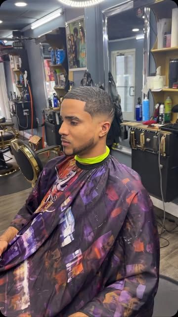 Fade con barba en El Pequeño Barbershop, Reading PA
